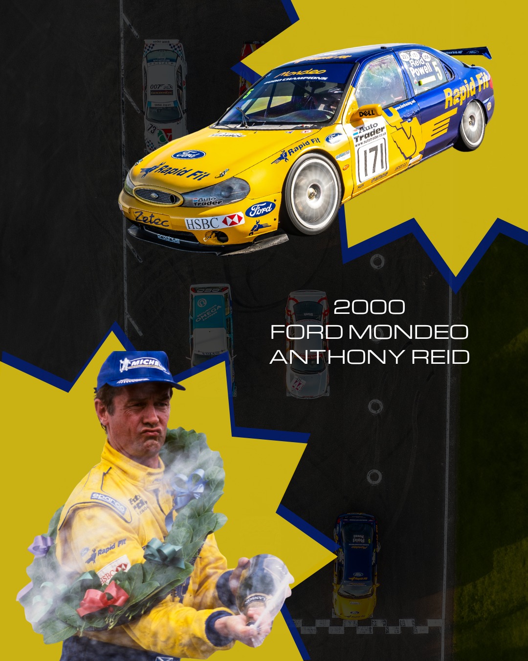 Anthony Reid 83rd Goodwood Members Meeting Super Touring Shootout