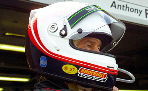 Anthony Reid's Helmet Livery